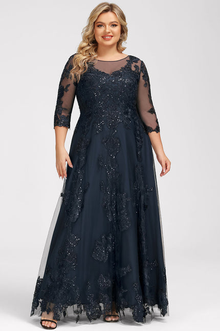 Robe Dentelle Éclat Océanique - gallery 7