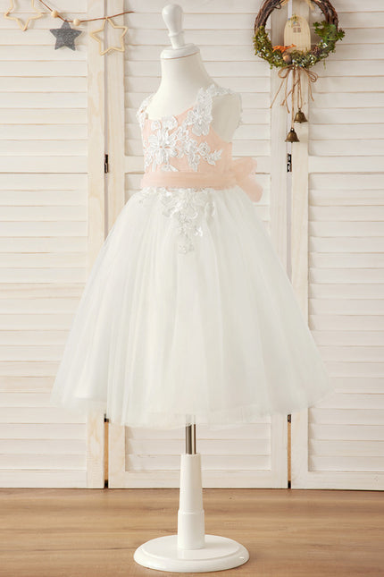 Robe Dentelle Nuptiale Enfantine - gallery 6