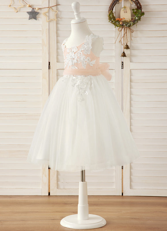 Robe Dentelle Nuptiale Enfantine - gallery 6