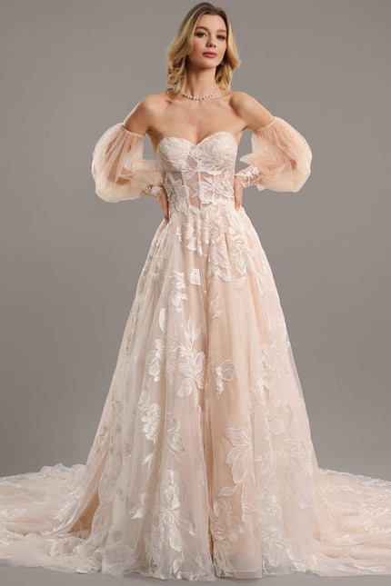 Robe Dentelle Nuptiale Florale
