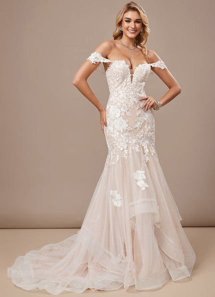 Robe Sirene Dentelle Mariage