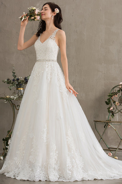 Robe Dentelle Élégance Tulle Dentelle