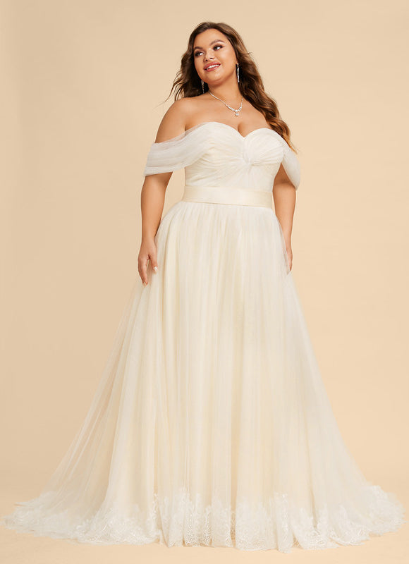 Robe Dentelle Élégance Aérienne - gallery 7