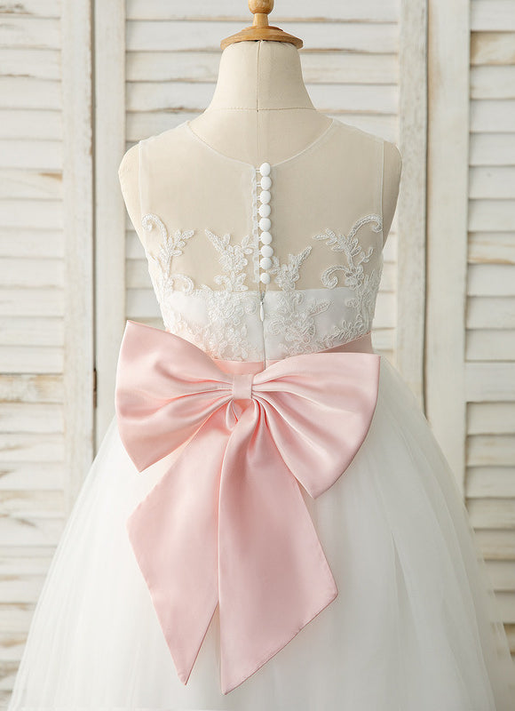 Robe Dentelle Enfant Tulle Luxe - gallery 8