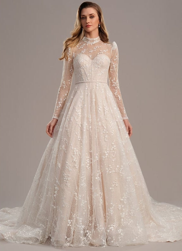 Robe Empire Dentelle - gallery 1