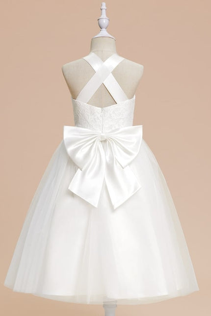 Robe Dentelle Satinée Nuptiale