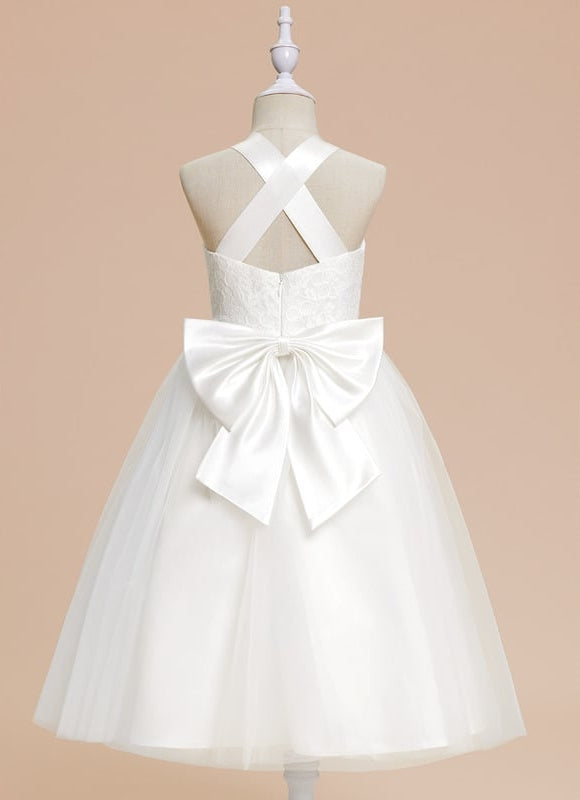 Robe Dentelle Satinée Nuptiale