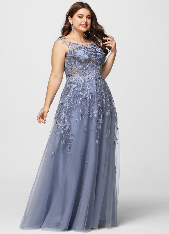 Robe Dentelle Étoile Azur - gallery 7