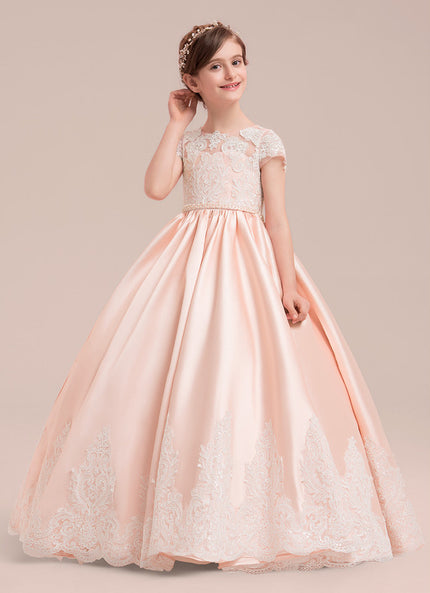 Robe Dentelle Évasée Blanche