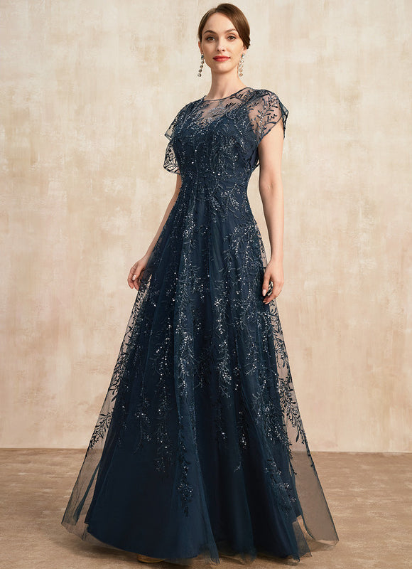 Robe Dentelle Éclat Océanique - gallery 1