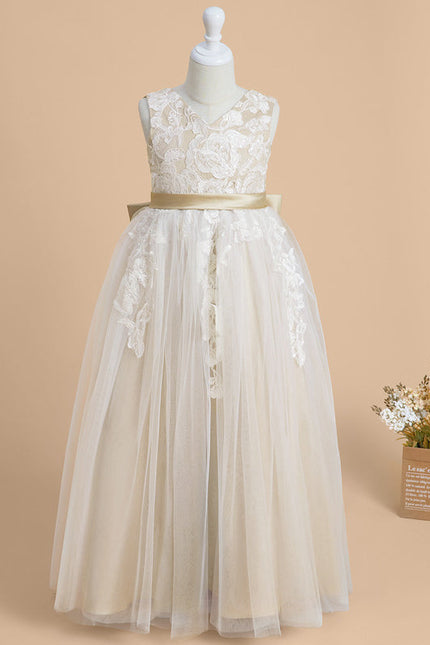 Robe Longue Bustier Dentelle - gallery 1