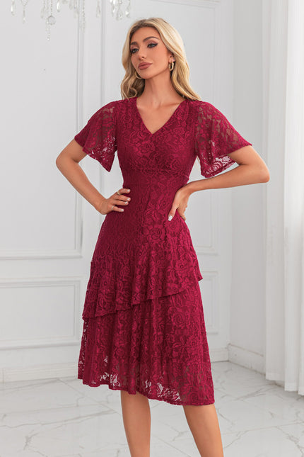 Robe Dentelle En Bas - gallery 4