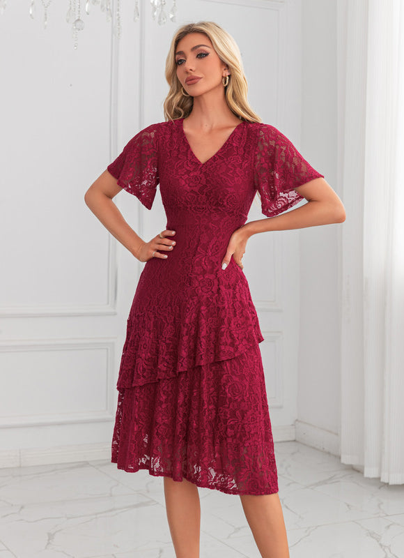 Robe Dentelle En Bas - gallery 4