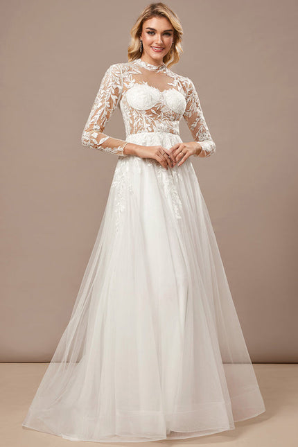 Robe Mariee Tulle Et Dentelle - gallery 4