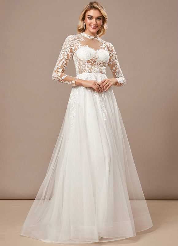 Robe Mariee Tulle Et Dentelle - gallery 4