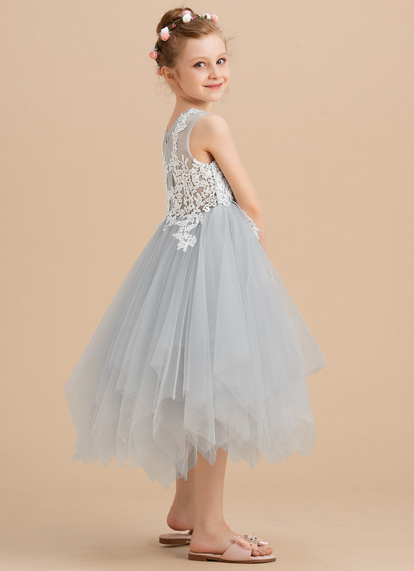 Robe Dentelle Dorée Délicate - gallery 5