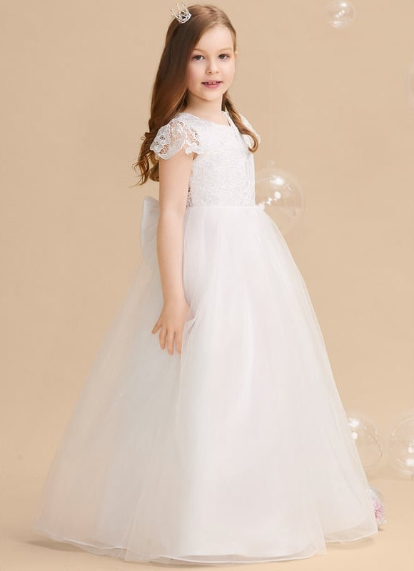 Robe Dentelle Blanche Légère - gallery 4
