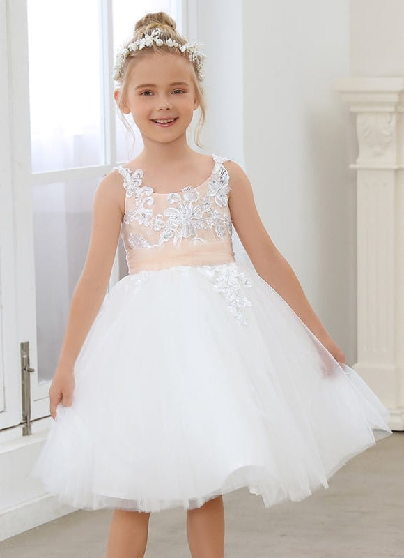 Robe Dentelle Nuptiale Enfantine