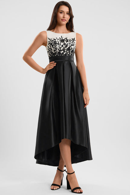 Robe Dentelle Bi-Matière Chic