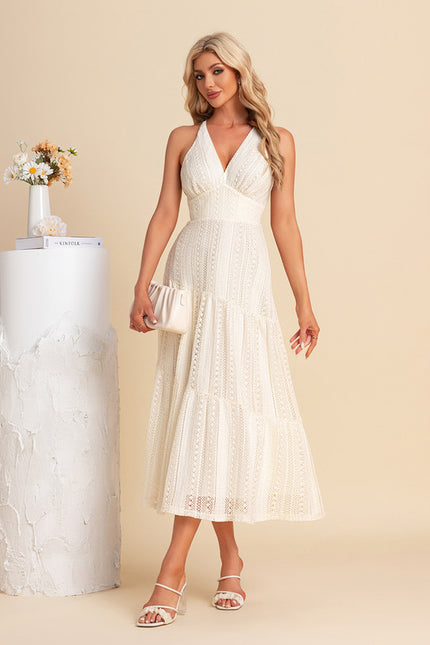 Robe Blanche Dentelle Anglaise