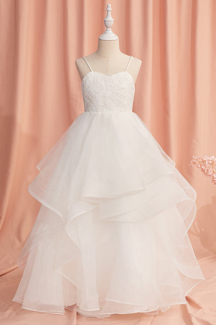 Robe Dentelle Nuageuse Florale