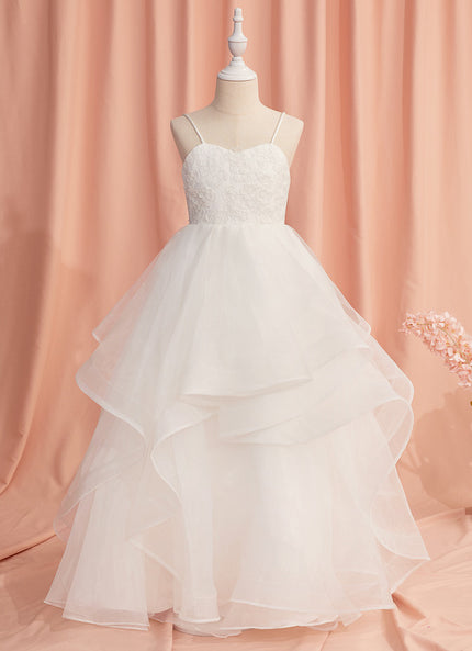 Robe Dentelle Nuageuse Florale