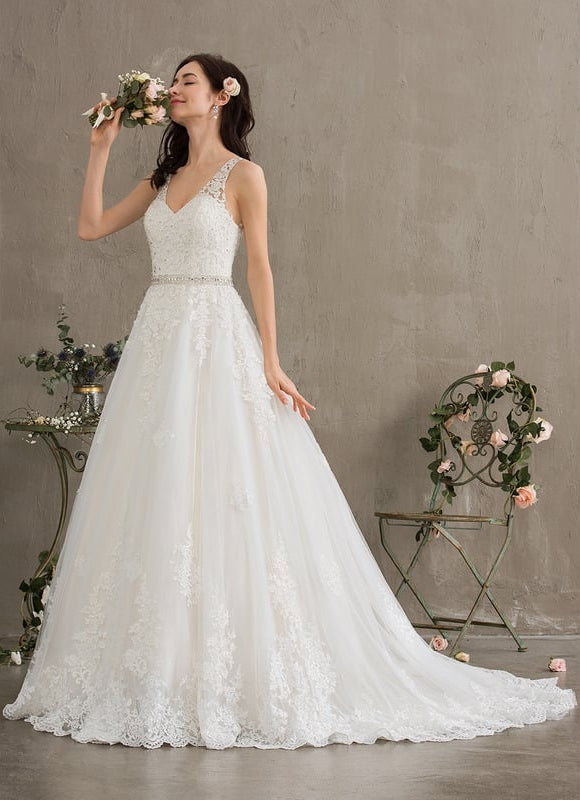 Robe Dentelle Élégance Tulle Dentelle - gallery 3