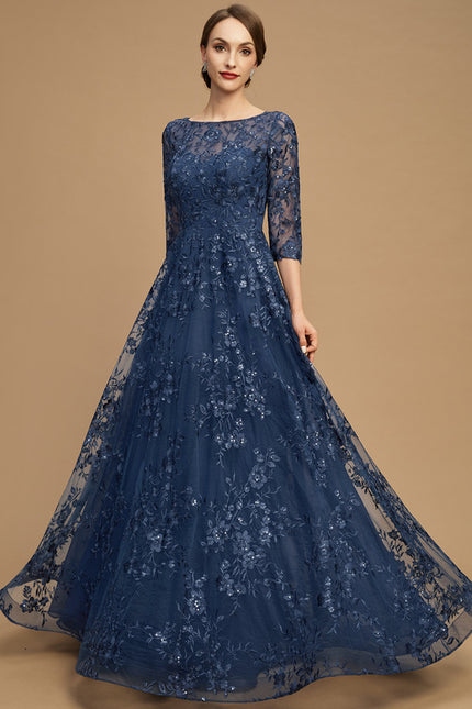 Robe Dentelle Mère Nuptiale Chic