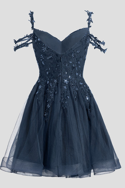 Robe Cocktail Bustier Dentelle - gallery 8