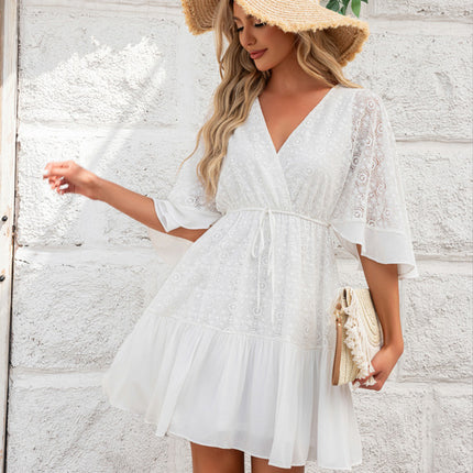 Robe Dentelle Vaporeuse Dentelle