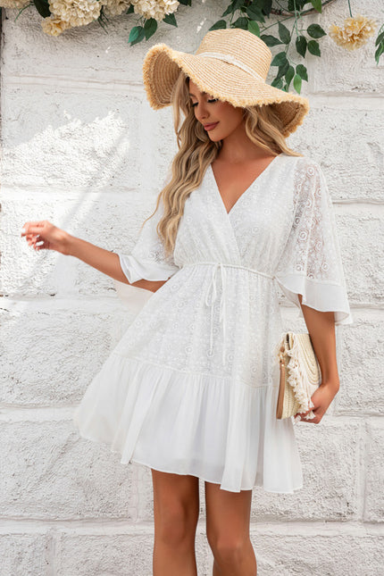 Robe Dentelle Vaporeuse Dentelle