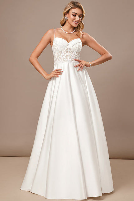 Robe Mariee Dentelle Et Satin - gallery 3