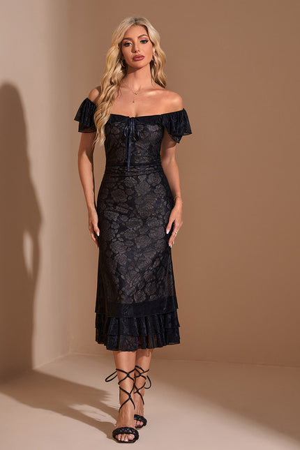 Robe Dentelle Mélodie Nocturne
