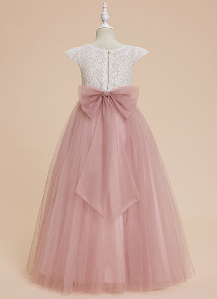 Robe Dentelle Tulle Perlée