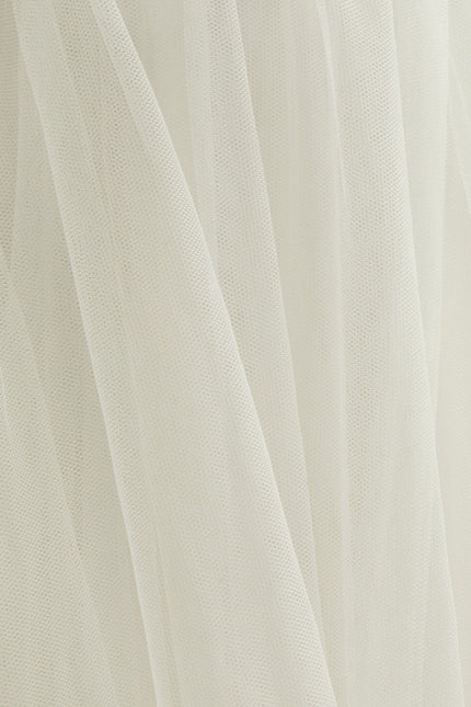 Robe Dentelle En Tulle Fluide - gallery 1