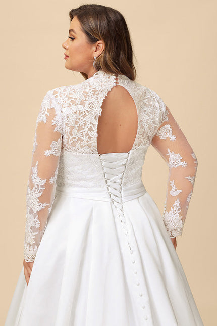 Robe Dentelle Voile Étoilé - gallery 9