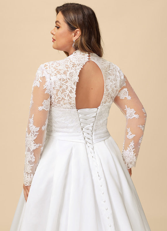 Robe Dentelle Voile Étoilé - gallery 9