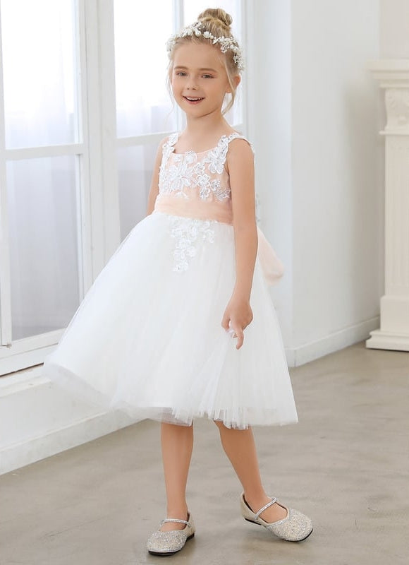 Robe Dentelle Nuptiale Enfantine - gallery 1