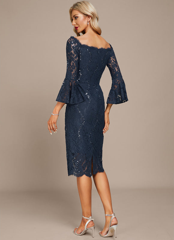 Robe Dentelle Nuit Étoilée - gallery 5