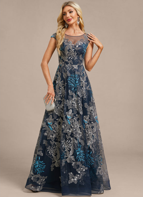 Robe Longue Transparente Dentelle - gallery 3