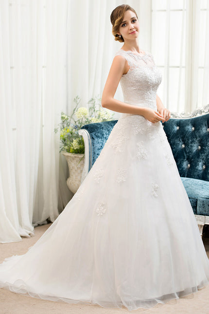 Robe Dentelle Élégante Cristal - gallery 2