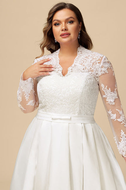 Robe Dentelle Voile Étoilé - gallery 6