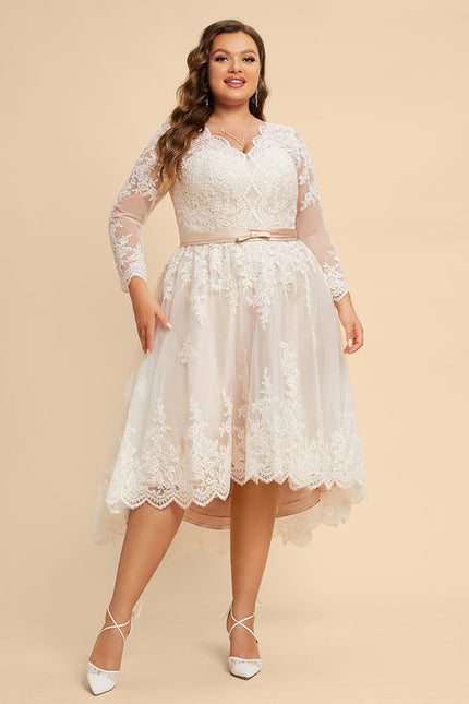 Robe Dentelle Ancienne - gallery 9