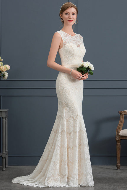 Robe Dentelle Dentelle Élégante - gallery 1
