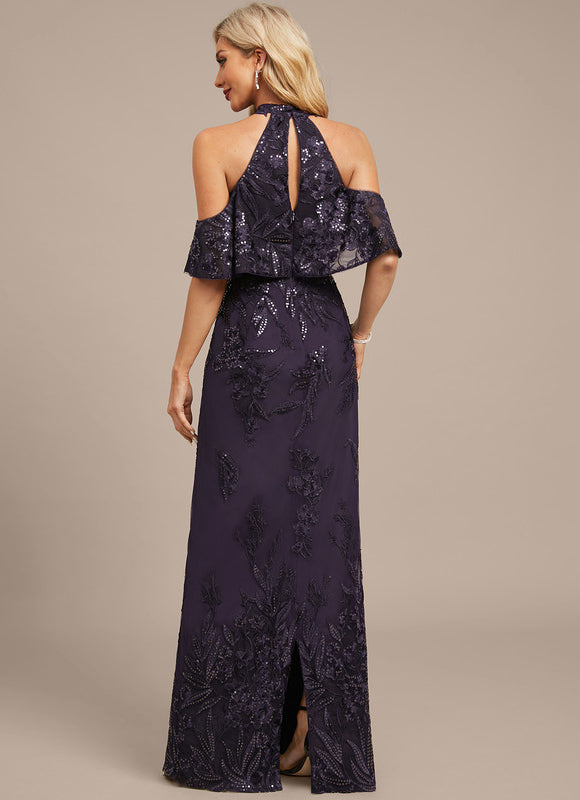 Robe Dentelle Soirée Pailletée - gallery 6