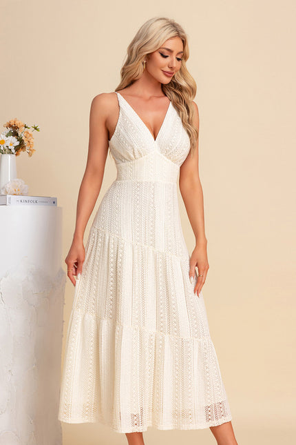 Robe Blanche Dentelle Anglaise - gallery 6