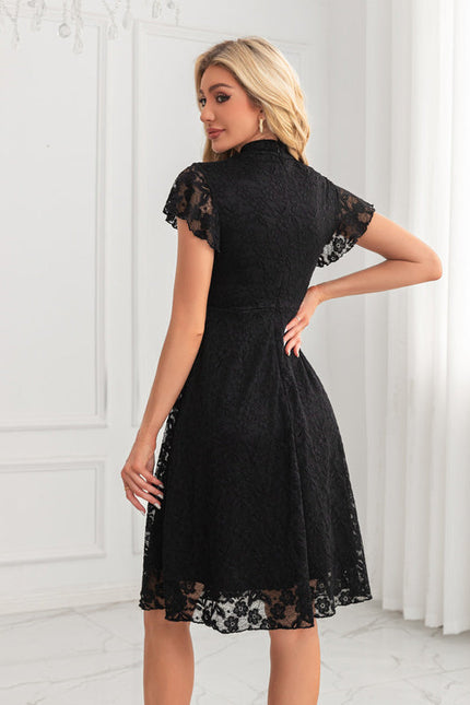 Robe En Dentelle Grande Taille - gallery 2