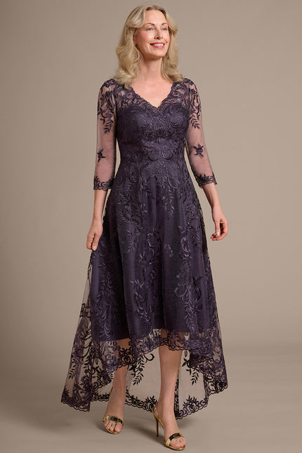 Robe Dentelle Et Mousseline - gallery 5