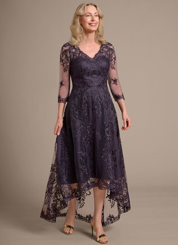 Robe Dentelle Et Mousseline - gallery 5