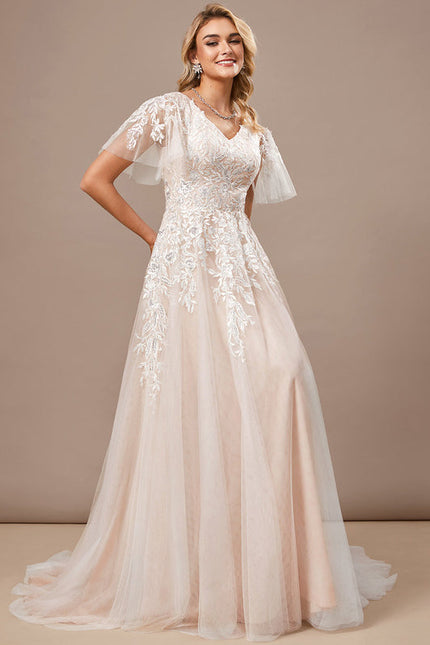 Robe Mariee Bustier Dentelle - gallery 1